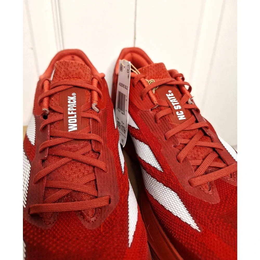 Adidas Adizero SL2 Collegiate Pack NC State Wolfpack JQ0246 size 10.5 No Box
